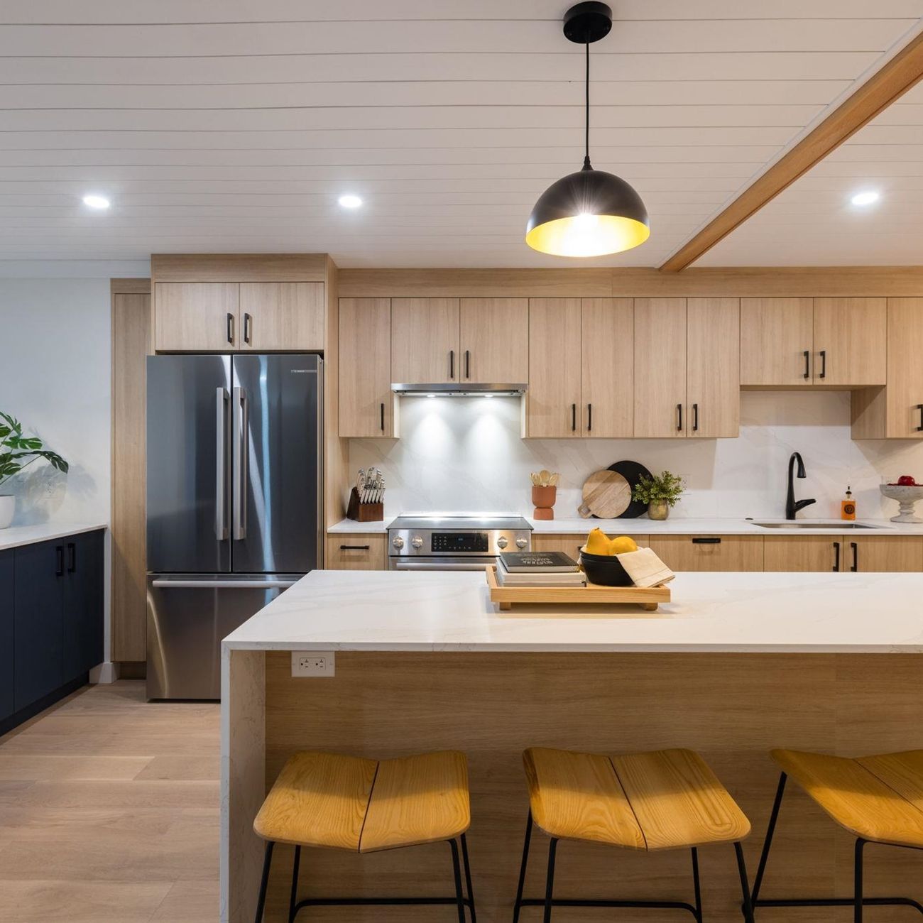 Warm Wood Kitchen